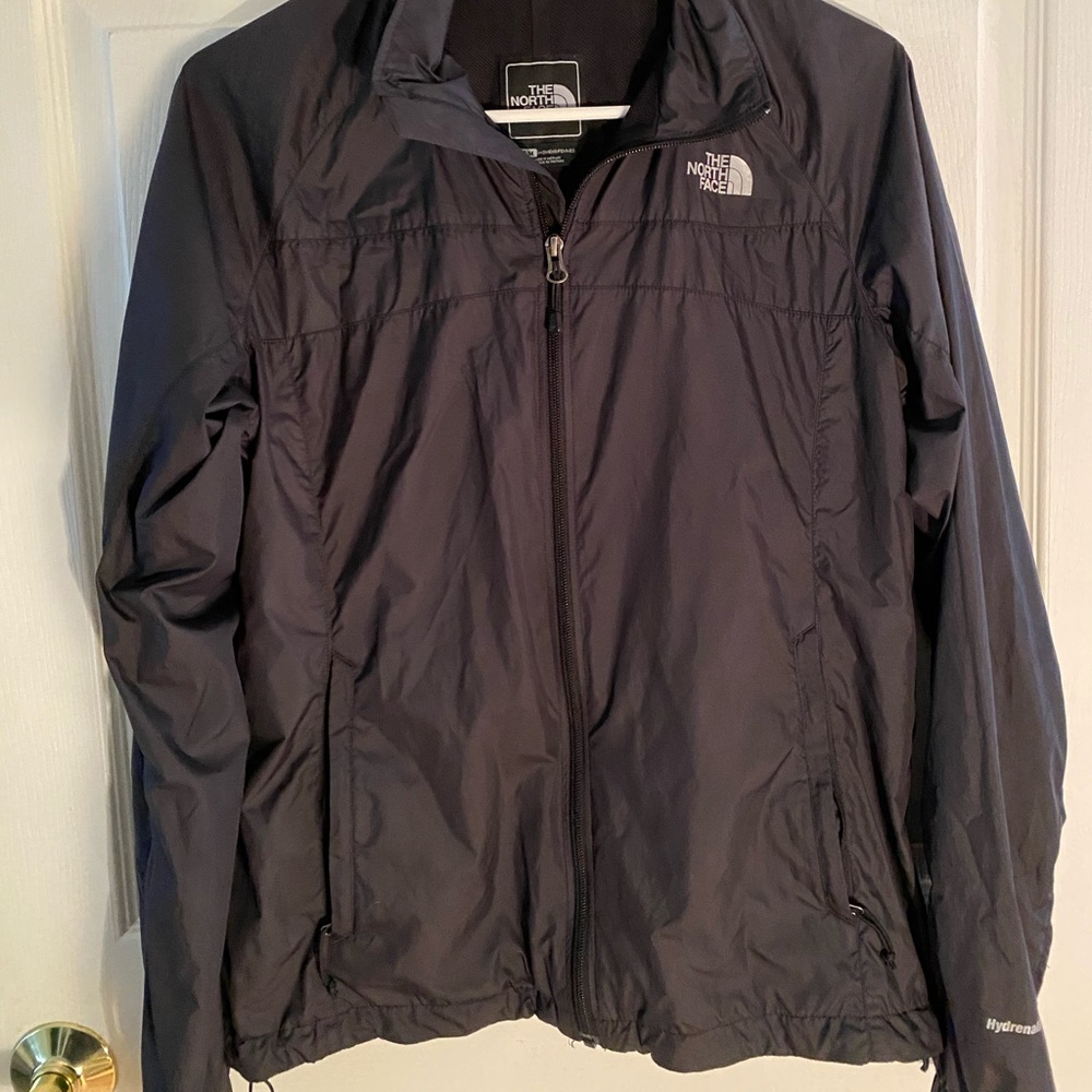 Black rain coat